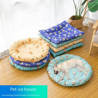 China Cooling Pet Supplies Cooling Mat Cooling Comfortable Dog Bed Summer Pet Protection Pet for sale