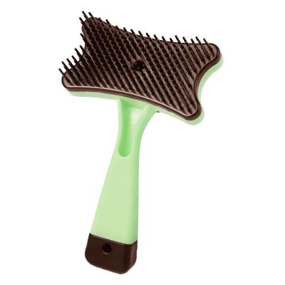 China 2023 Viable Hot Selling Bone Modeling Pet Brush One Key In Addition To Cat Brush Dog Brush for sale