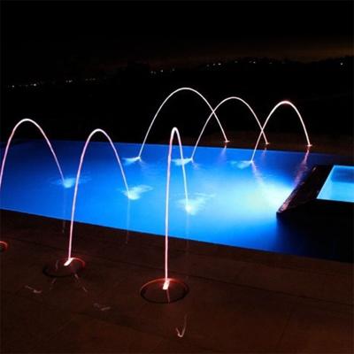 China Diversified Easy Installment Lighting Laminar Jet Fountain Nozzle For Outdoor Swimming Pool for sale