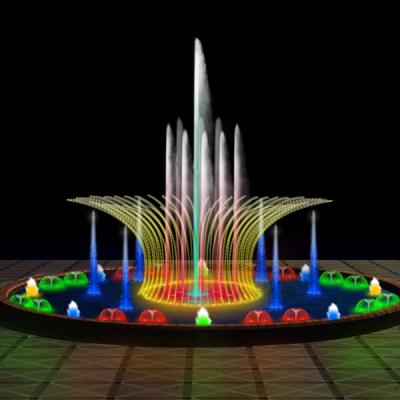 China Easy Installment Customized Big Music Dancing Outdoor Famous Water Show Modern External Fountain For Hotel for sale