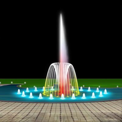 China Large Musical Pictures Canton Installment Stainless Steel Outdoor Water Fountains Easy To Manufacture for sale