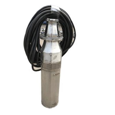 China 15kw electric submersible water fountain stainless steel water pump sewage conveyance and flood control for sale