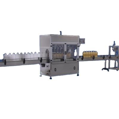 China Food Toiletries Equipment Liquid Canning Linear Filling Machine for sale