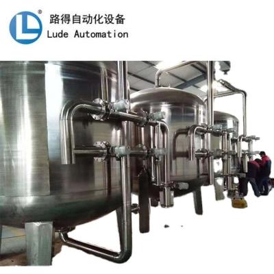 China Professional Custom Made Hotel Water Softeners For Drinking Water Softener Resin Tank 2000L Equipment Water Softening System for sale