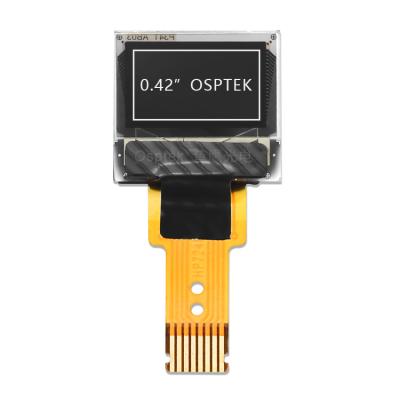 China White Color 0.42 Inch Plug-in With Connector 8 Pins SPI Connect Mini OLED Display Screen 0.42 Inch for sale