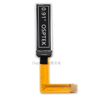 China 0.91 inch 128x32 Dot Color White Control IC: CH1115 I2c Interface with Plug-in 8 Pins FPC OLED Display Screen 0.91 inch for sale