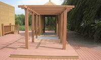 China Ayuda de acero de WPC de la construcción hueco de la pérgola, pérgola del balcón del patio trasero en venta