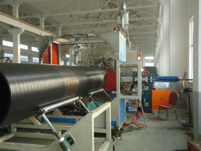 China Drain Water PVC Pipe Extrusion Machine / Equipment With Siemens Inverter for sale