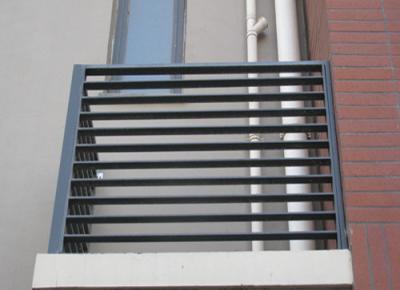 China Dark Grey Wood Plastic Composite WPC Wall Cladding Grid For Outside Air Condition for sale