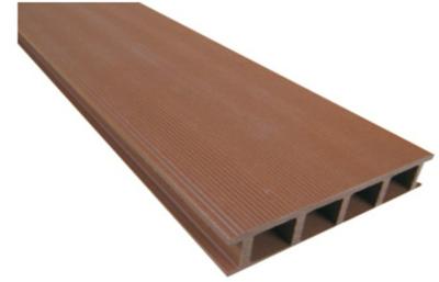 China Promotion UV - resistant WPC Hollow Composite Decking , Anti Slip Decking Boards for sale