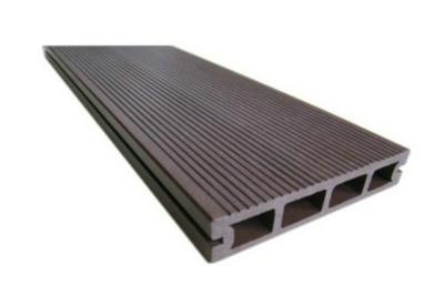 China Park / Corridor WPC Hollow Decking , Wood Plastic Composite Materials for sale