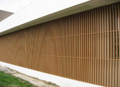 China Eco - friendly and Zero Formaldehyde WPC Garden Fence Wall Column Trellis for sale