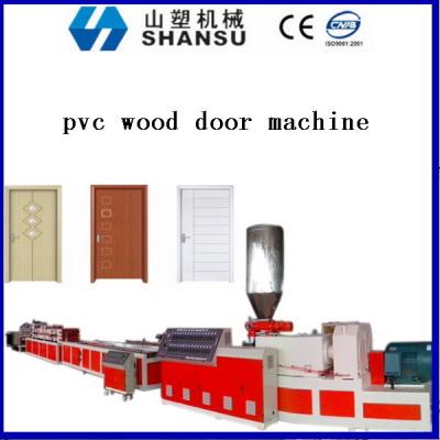 China Het recycling van WPC-Uitdrijvingsmachines voor de Houten Deur van pvc, Vorm 800mm Te koop