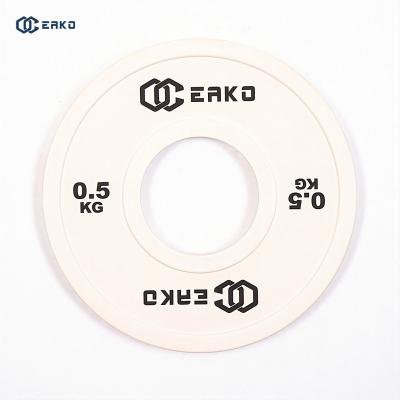 China Eako Universal Sports Fitness Equipment Barbell Weightlifting Change Plates Weight 0.5kg Change Plates for sale