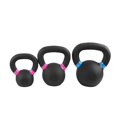 China Eako Eco-Friendly Sports Color Weights Pro Style Competition Kettlebell Cast Powder Covered Kettlebell for sale