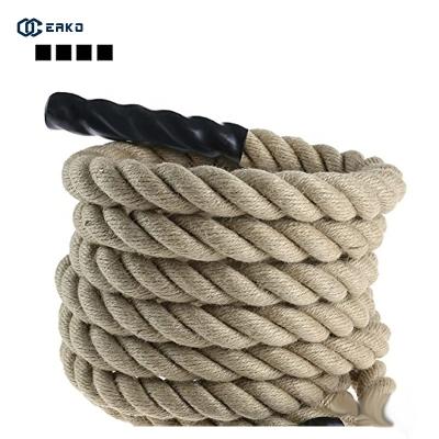 China EAKO Universal Sports Fitness Gym Power Training Battle Rope Jute Battle Rope For Strength Training for sale