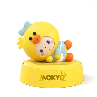 China Custom Creative Soft Cute/Cartoon 3D PVC Mokyo Multifunctional Ornament With Perfume And Mobile Phone Mount Configuration for sale