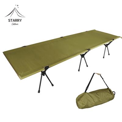 China Camping Activity Foil Backpacking Portable Height Adjustable Camping Sleep Cradle for sale