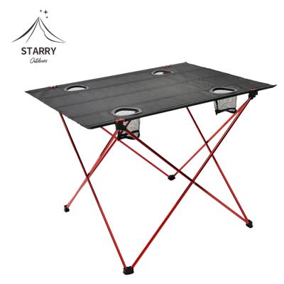 China Modern Custom Portable Roll Foldable Picnic Beach Camping Table For Travel And Hiking for sale