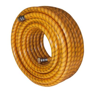 China Yellow PVC Manufacturer 8MM High Pressure Anti Abrasion Air Hose Anti Aging Hose for sale