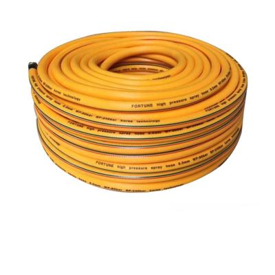 China PVC 5/16 8.5mm 5 Layers Yellow PVC Hose Spray Hose Agriculture High Pressure Irrigation Hose for sale