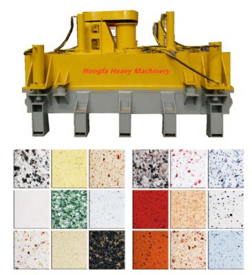 China Vacuum And Joint Engineered Stone Quartz Machine Synthetic Quartz Slab Production Line Artificial Quartz Plate Factory for sale