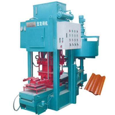 China Building Material Shops Automatic Colored Concrete Tile Making Machine Cement Roof Tiles Machine Prices In South Africa for sale