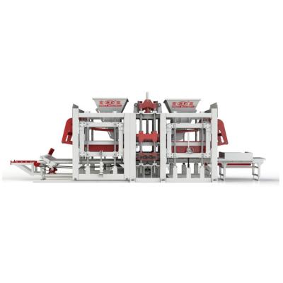 China Building Material Shops Factory Sale Fully Automatic Block Machine Brick Making Machine Interlocking Line Manufacturer for sale