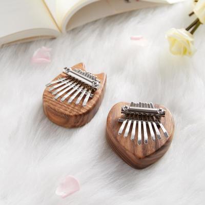 China New Design Stable Kalimba Wooden 8 Keys Inch Mini Piano for sale