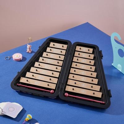 China Eco-friendly 16 Keys Keyboard Glockenspiel Hangend Kids Music Game Toy for sale