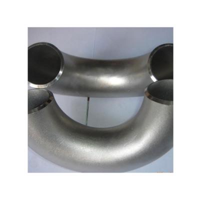 China Factory wholesale price stainless steel pipe fitting 3 inch 180 degree elbow 3 inch for sale