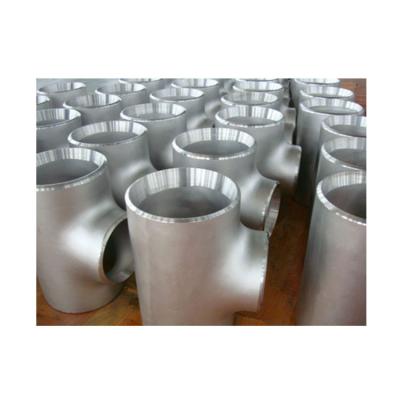 China Manufacturer Wholesale 6inch 6inch SCH40 Stainless Steel Tee Pipe Fittings for sale