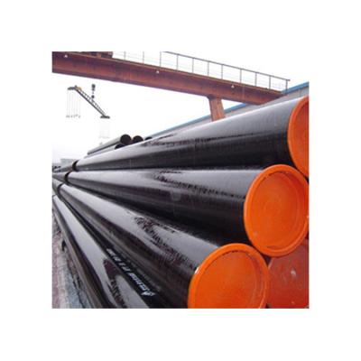 China Manufacturer Supply Black Coating 16 Inch Carbon Steel Welded ERW Pipes Round for sale