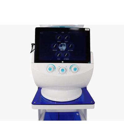 China Pore ​​Remover New 7 In 1 Ice Blue Smart Aqua Dermabrasion Facial Machine With Skin Analyzer Salon Use for sale