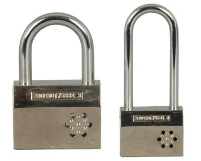 China Zinc Alloy High Quality Long Shackle Alarm Padlock for sale