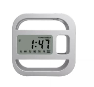 China Calendars Pen Holder 3d Table Paperclip Digital Clock for sale