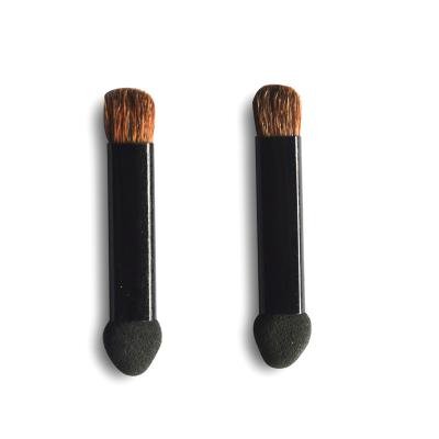 China Angular Blush Single Smudge Brush Animal Hair Sponge Double Headed Eyeshadow Stick, Wholesale Eyeshadow Brush Beauty Tools Customization x906 for sale