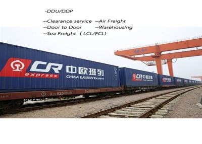 Chine Transport de fret ferroviaire de FBA Amazone de Chine vers l'Europe Londres France Italie Pologne à vendre