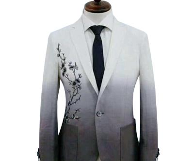 China 2019 new design anti-shrink high quality suits for men chinese wedding suit for sale