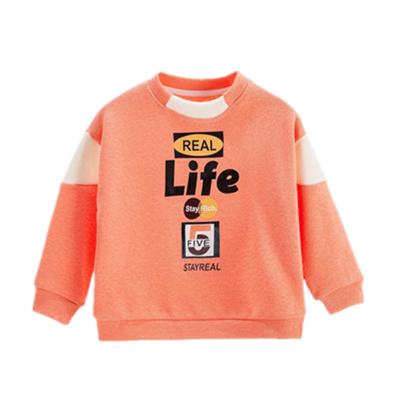 China Children's Autumn Clothing Anti-Shrinkage Girls And Boys Sweater Baby Long Sleeve T-Shirt for sale