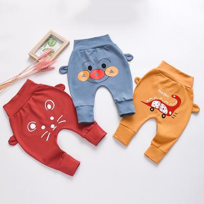 China Large PP High Waist Abdomen Baby Pants Baby Pants Breathable Protective Baby Pants for sale