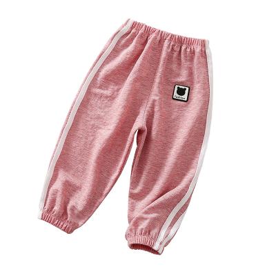 China Wholesale Children's Clothing Summer 2020 Solid Color Cute Loose And Breathable Mosquito Repellent Pants for sale