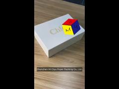 folding magnetic closure brand custom logo apparel clothing box packaging luxury paper rigid cardboa