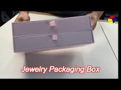 handmade jewelry packaging box recyclable cardboard ring box hot stamp