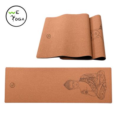 China Yoga Exercises Custom Print Biodegradable Eco Friendly Rubber Premium 4mm 2020 Yoga Mats for sale