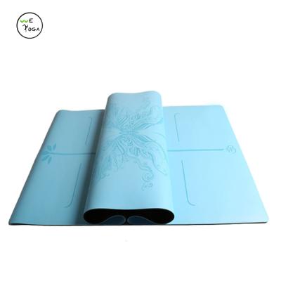 China Durable Home Exercise Gym Non Slip Labeled Custom Eco Friendly Fitness Yoga Mats for sale