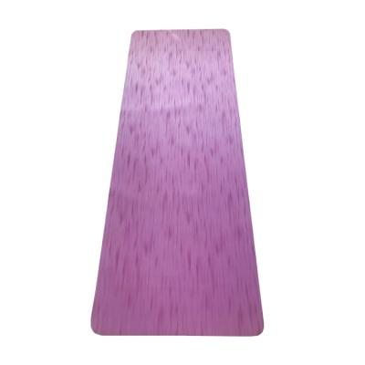 China Durable Wholesale Anti-Slip Thick Yoga Mat With Carry Strap PU Polyurethane for sale