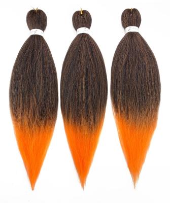 China Exotic Kaoekalon Fiber Pre Stretched Hair Private Label Braiding OEM ODM 1x 2x 3x 4x Over 100 Colors Ombre Customize Head Logo HEN for sale