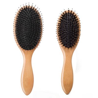 China Custom Wet and Dry Women and Men Nondisposable Detan Logo Hair BrushHot Sale Product Promotion Gift Women and Men Paddle Detangling Brush Effective Detangler for sale