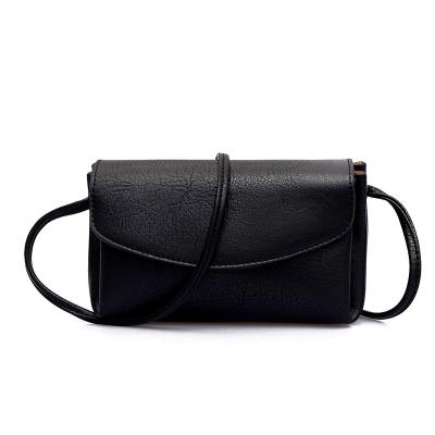 China Retro double pocket foreign trade wholesale fashion small square mobile phone bag wild simple diagonal shoulder bag female bag fa for sale